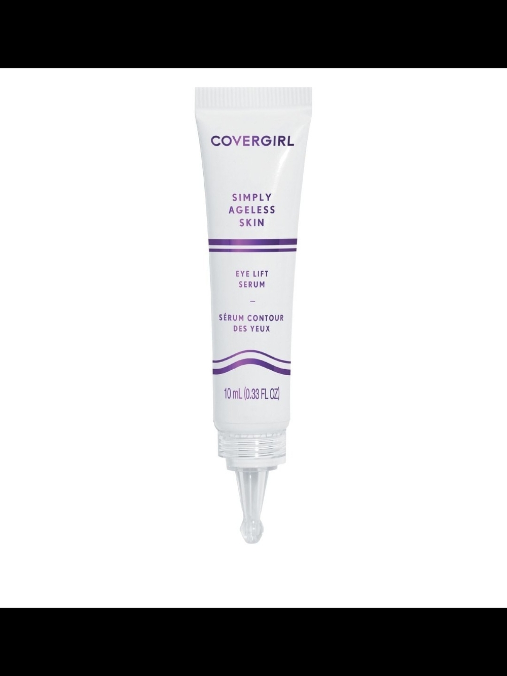 NEW CoverGirl Simply Ageless Eye Lift Serum - White & Purple